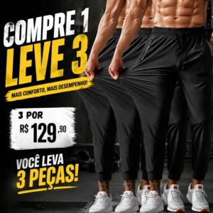 Calça Jogger Masculina Dry Fit - Toque Gelado